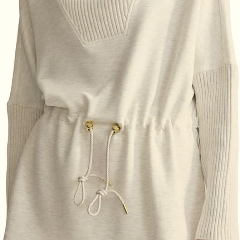 Varley Suffolk Longline Turtleneck Sweatshirt - Picture 4 of 8